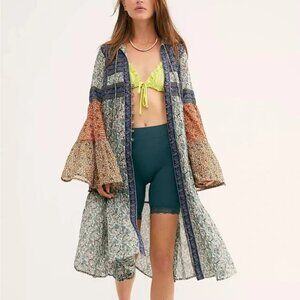 Free People Music Of The Night Maxi Top Xsmall